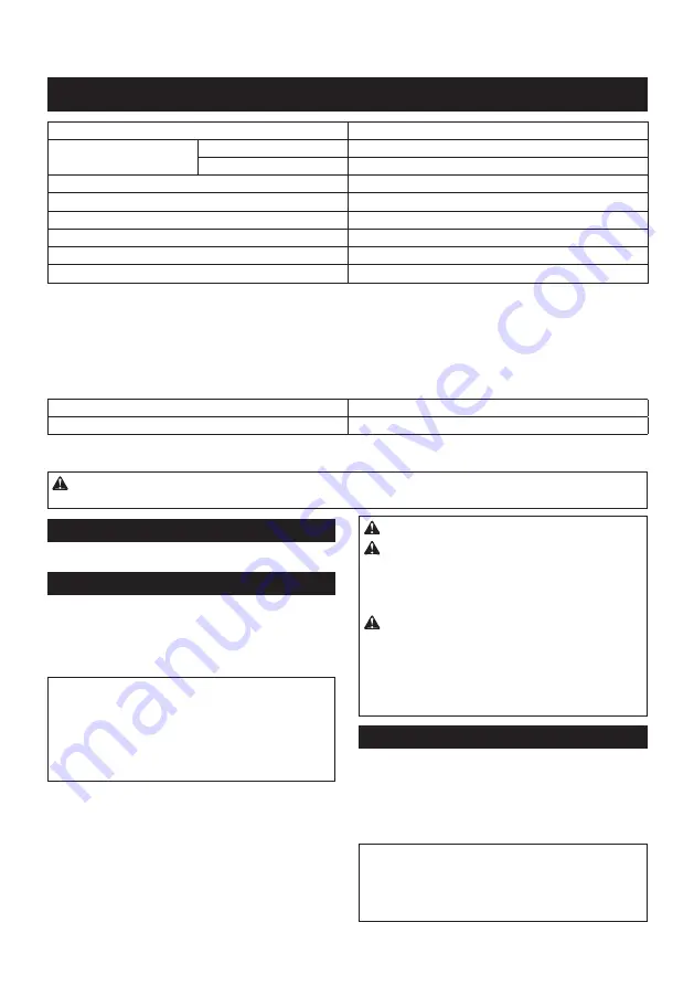 Makita TW202DZ Instruction Manual Download Page 4