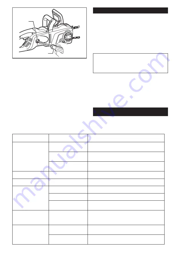 Makita UC3551A Instruction Manual Download Page 18