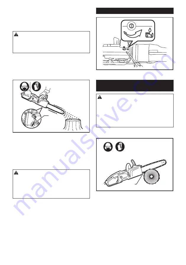 Makita UC3551A Instruction Manual Download Page 32