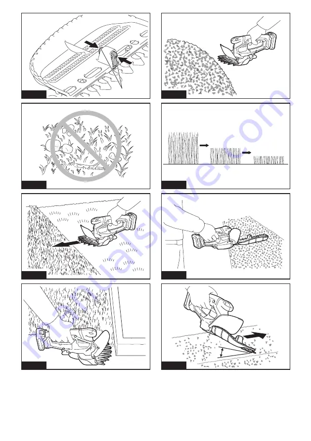 Makita UH201DWA Instruction Manual Download Page 7