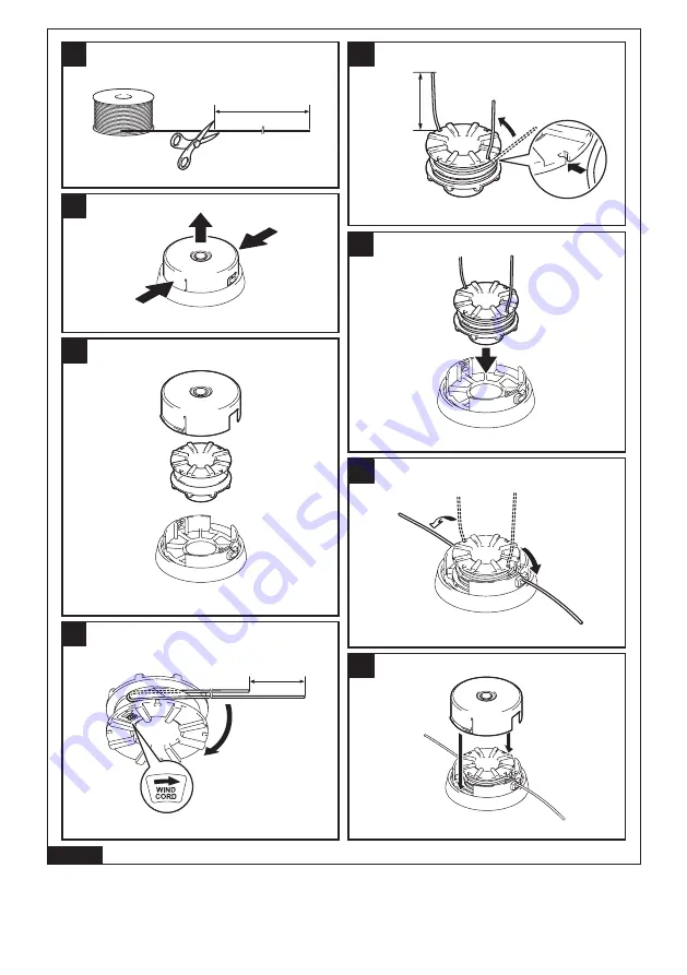 Makita UR012GT401 Instruction Manual Download Page 8