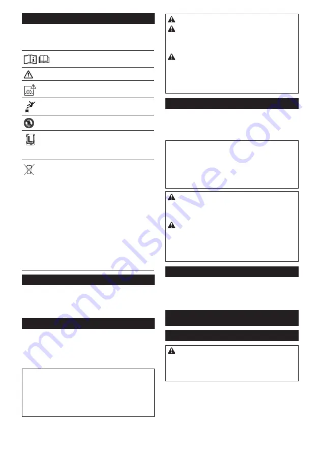 Makita VC007GL Instruction Manual Download Page 112