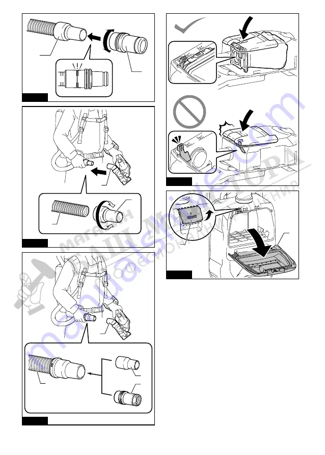 Makita VC008GZ Instruction Manual Download Page 5