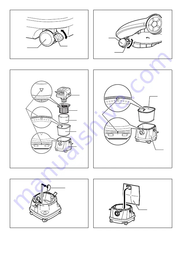 Makita VC1310LX1 Instruction Manual Download Page 3