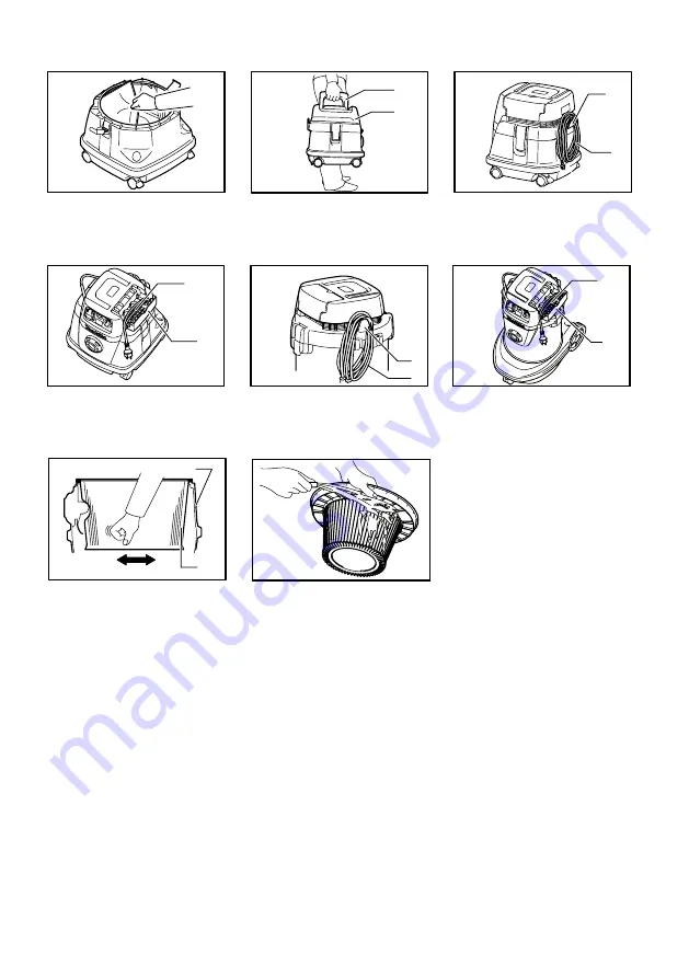 Makita VC2510L Instruction Manual Download Page 4