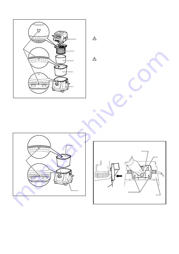 Makita VC2510L Instruction Manual Download Page 29