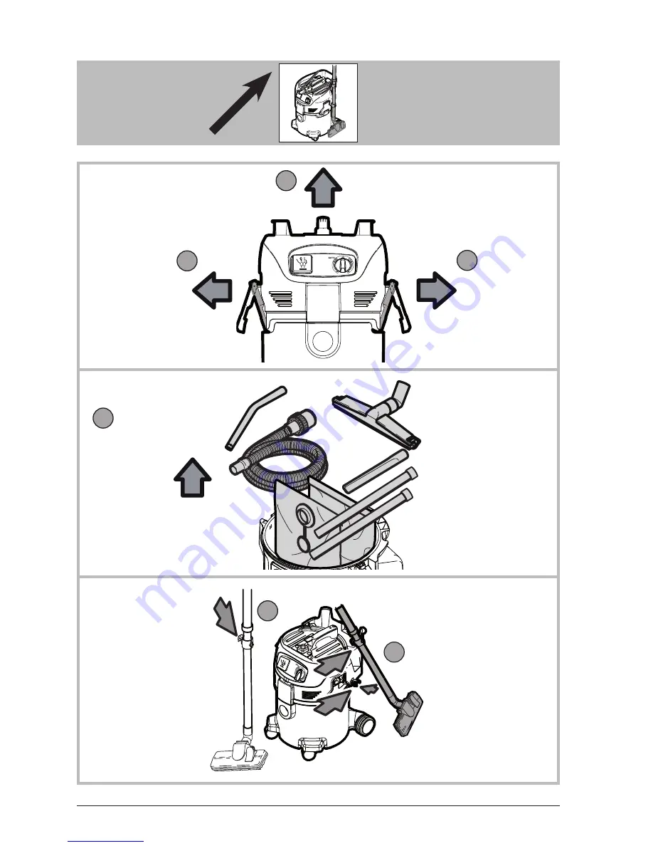 Makita VC3012L Original Operating Instructions Download Page 2