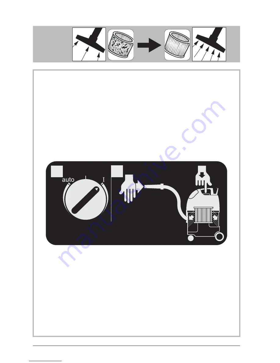 Makita VC3012L Original Operating Instructions Download Page 6