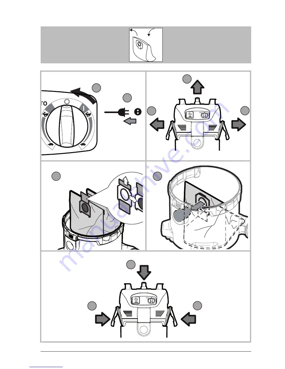 Makita VC3012L Original Operating Instructions Download Page 9