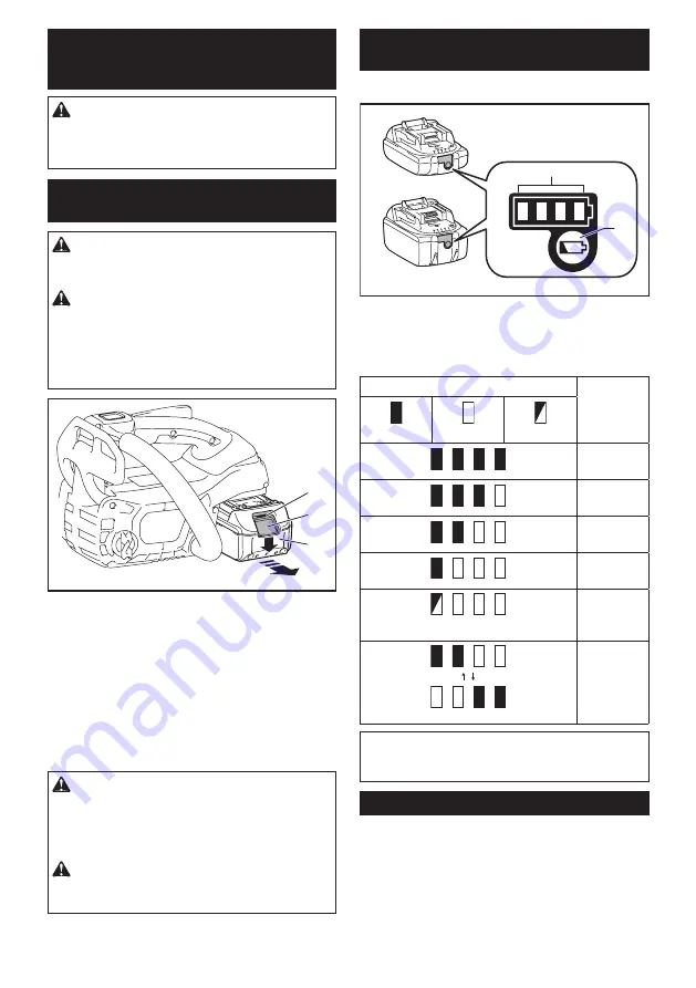 Makita XCU06 Instruction Manual Download Page 9