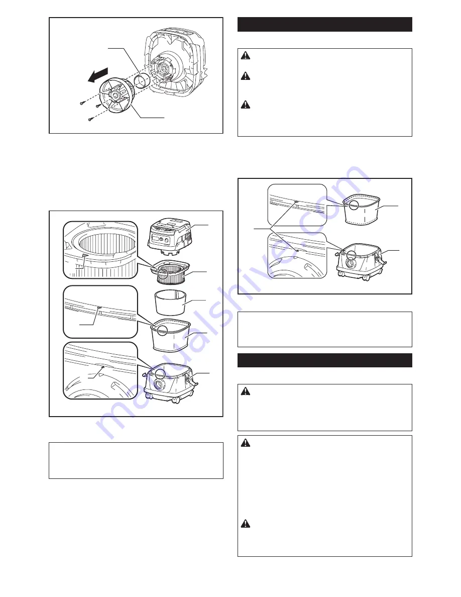 Makita XCV07 Instruction Manual Download Page 8