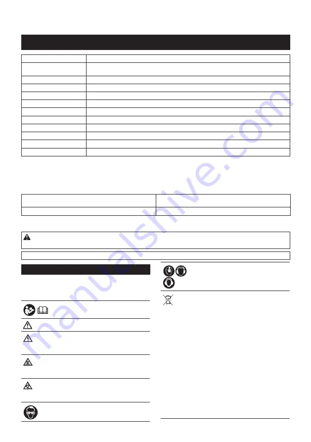 Makita XGT AC001G Instruction Manual Download Page 42