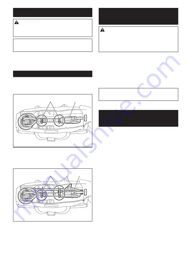 Makita XLS01X Instruction Manual Download Page 18