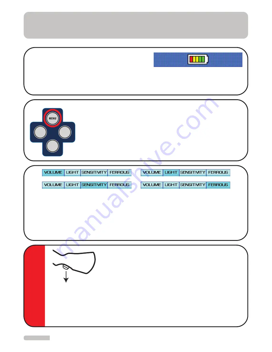 Makro Detector Deep Hunter User Manual Download Page 13