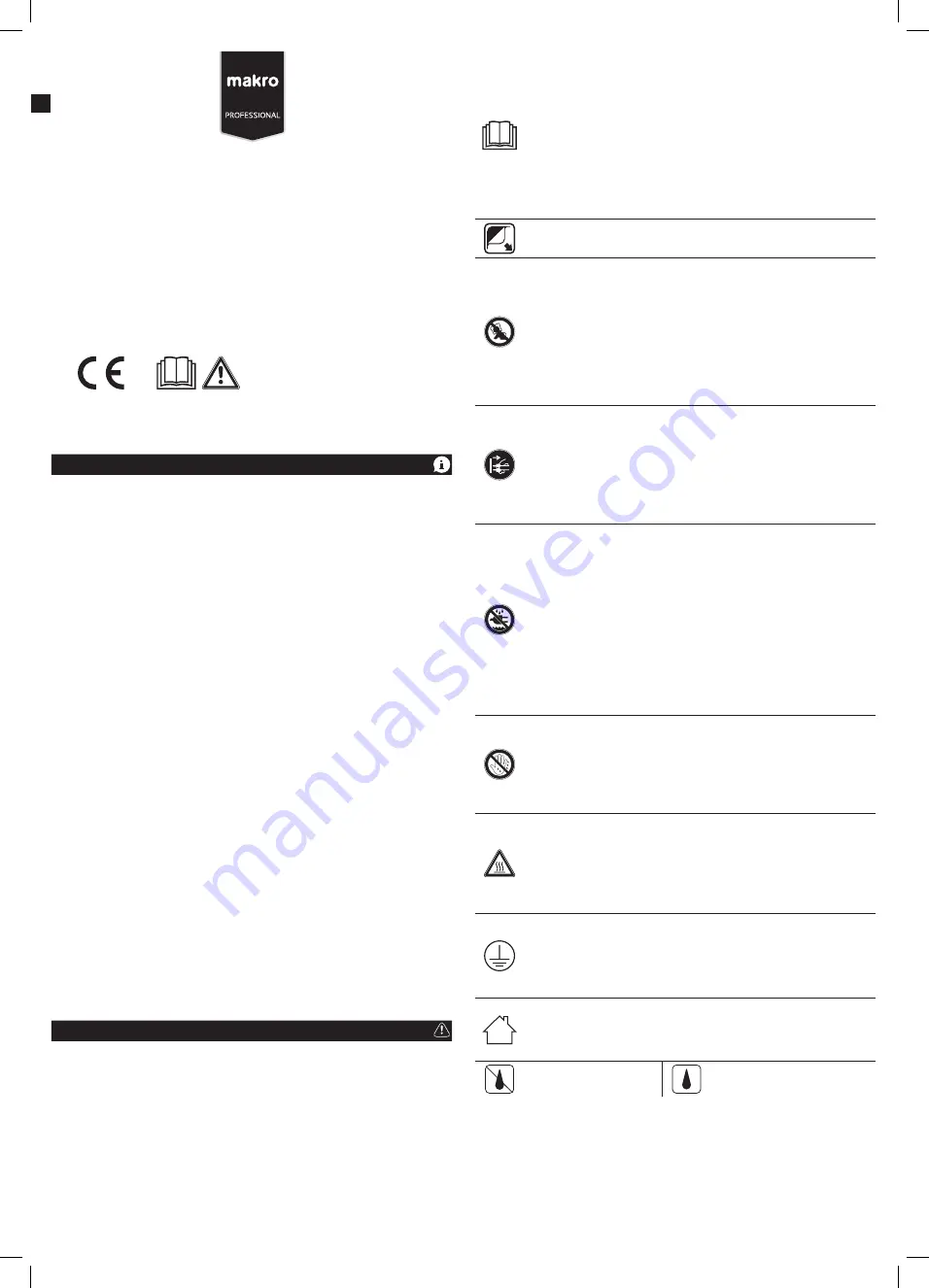 makro GCM4007 Instruction Manual Download Page 5