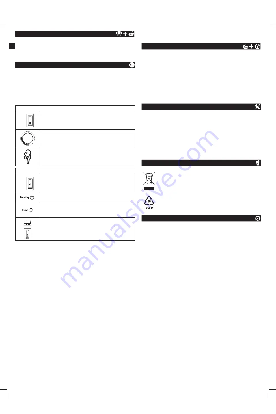 makro GWB1010 Instruction Manual Download Page 10