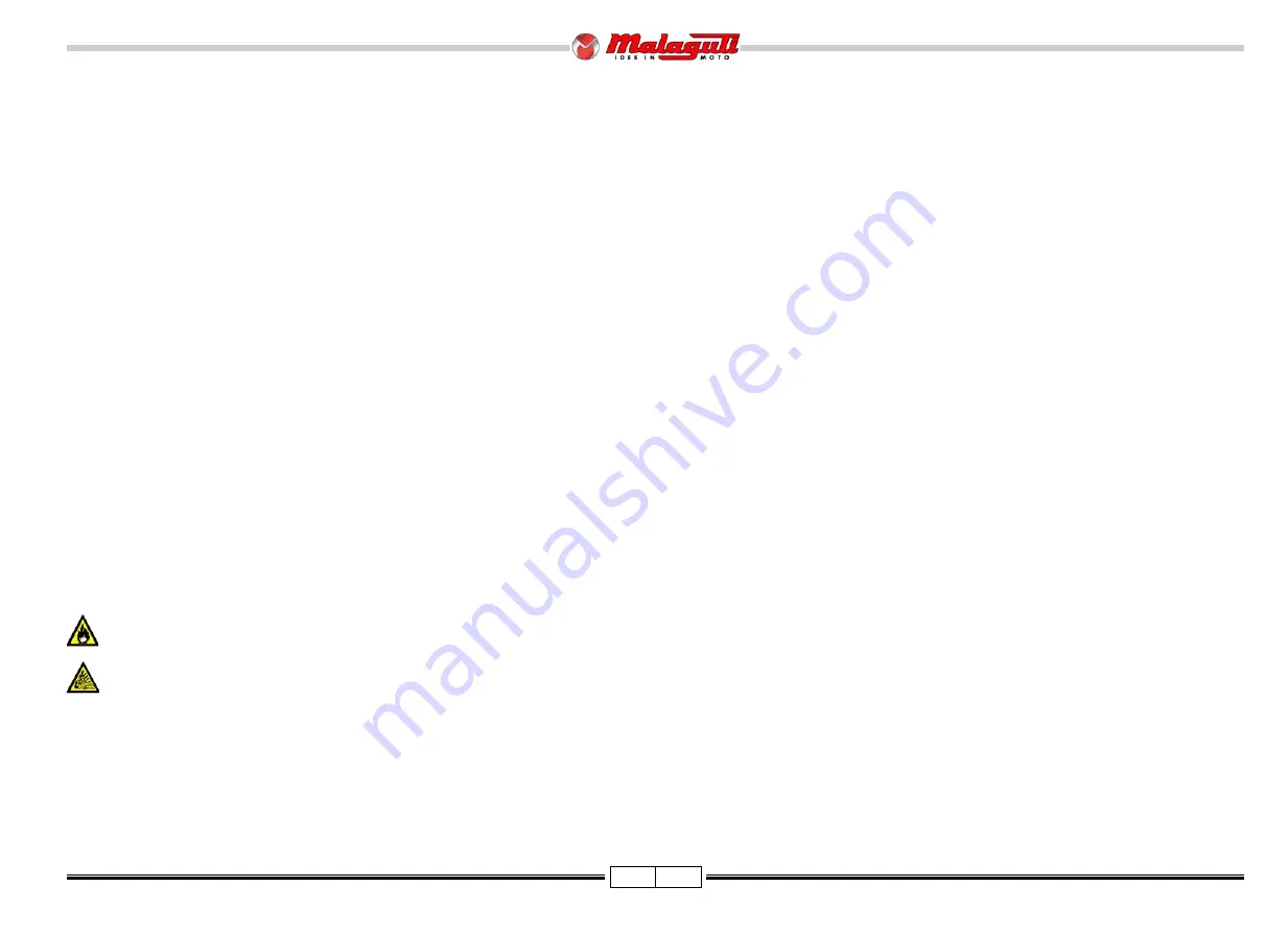 Malaguti 500 cc 4T Service Manual Download Page 3