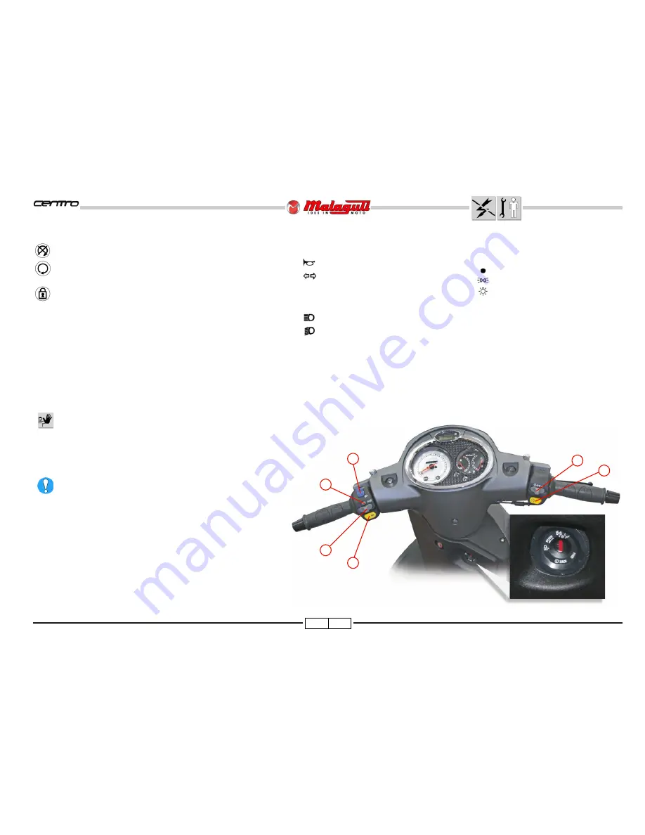 Malaguti Centro 125 Service Manual Download Page 21