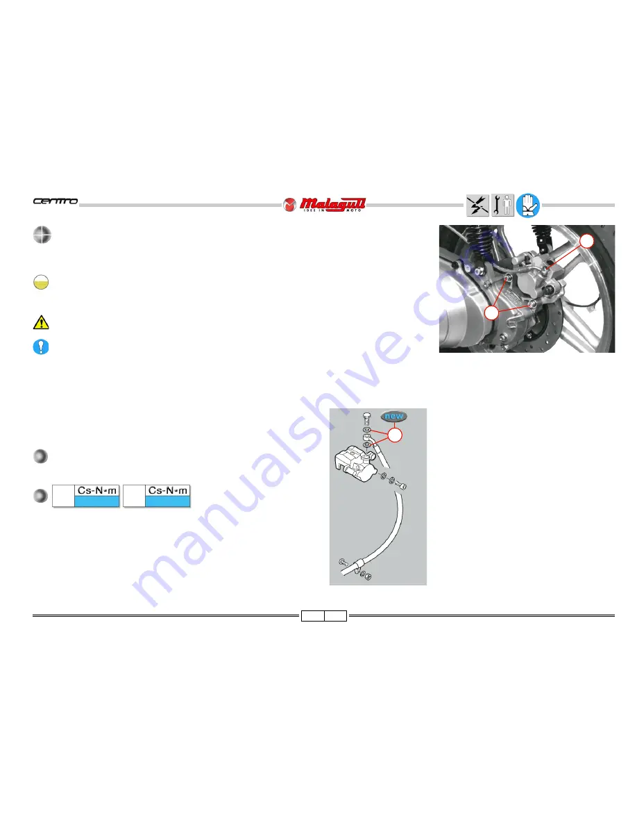 Malaguti Centro 125 Service Manual Download Page 62