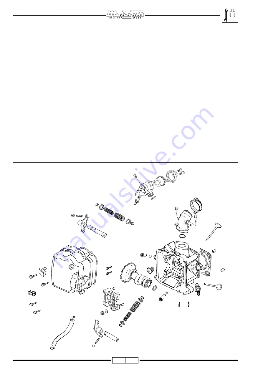 Malaguti KYMCO 125 - KY - MA 12 Manual Download Page 38