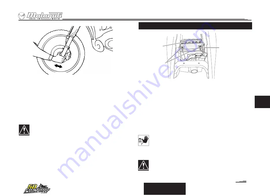 Malaguti XTM 50 2007 Скачать руководство пользователя страница 230