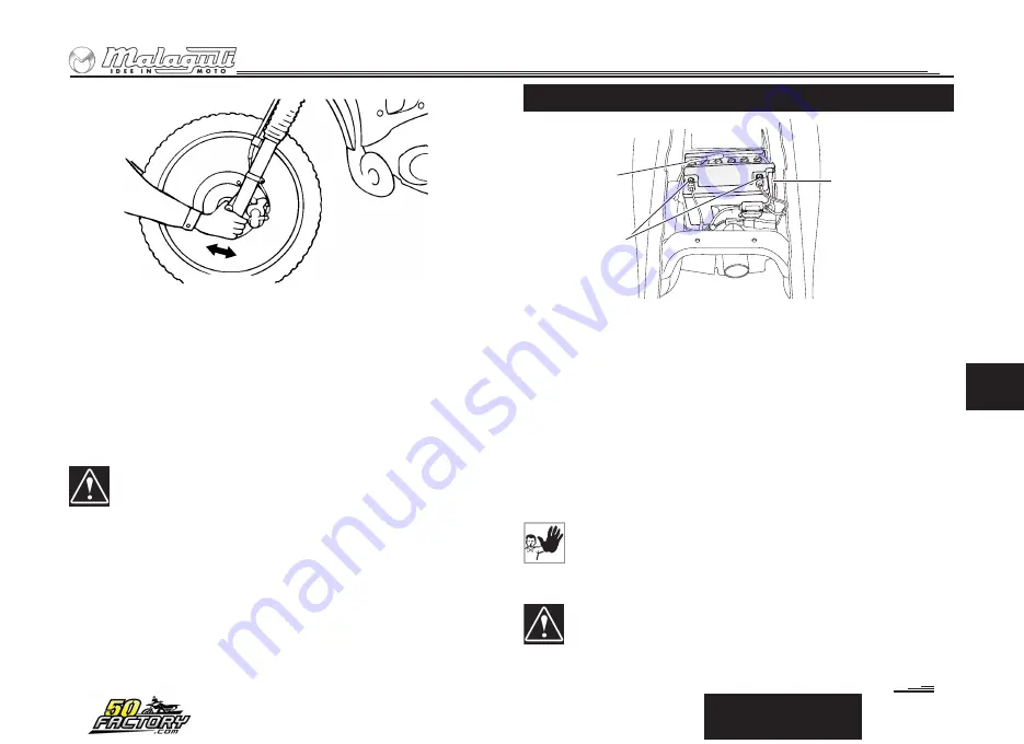 Malaguti XTM 50 2007 Manual Download Page 290