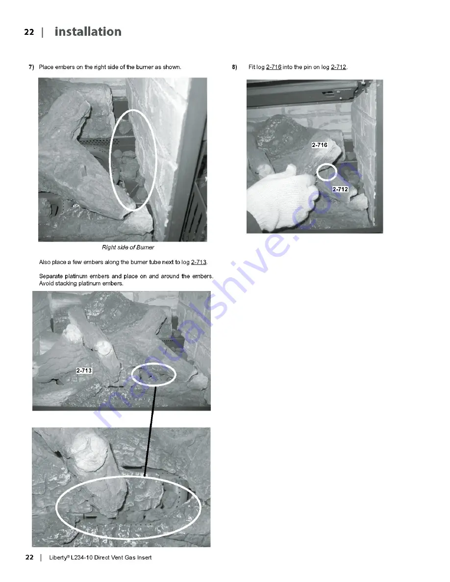 Malm Fireplaces 34 Zircon Direct Vent Assembly And Installation Instructions Manual Download Page 38