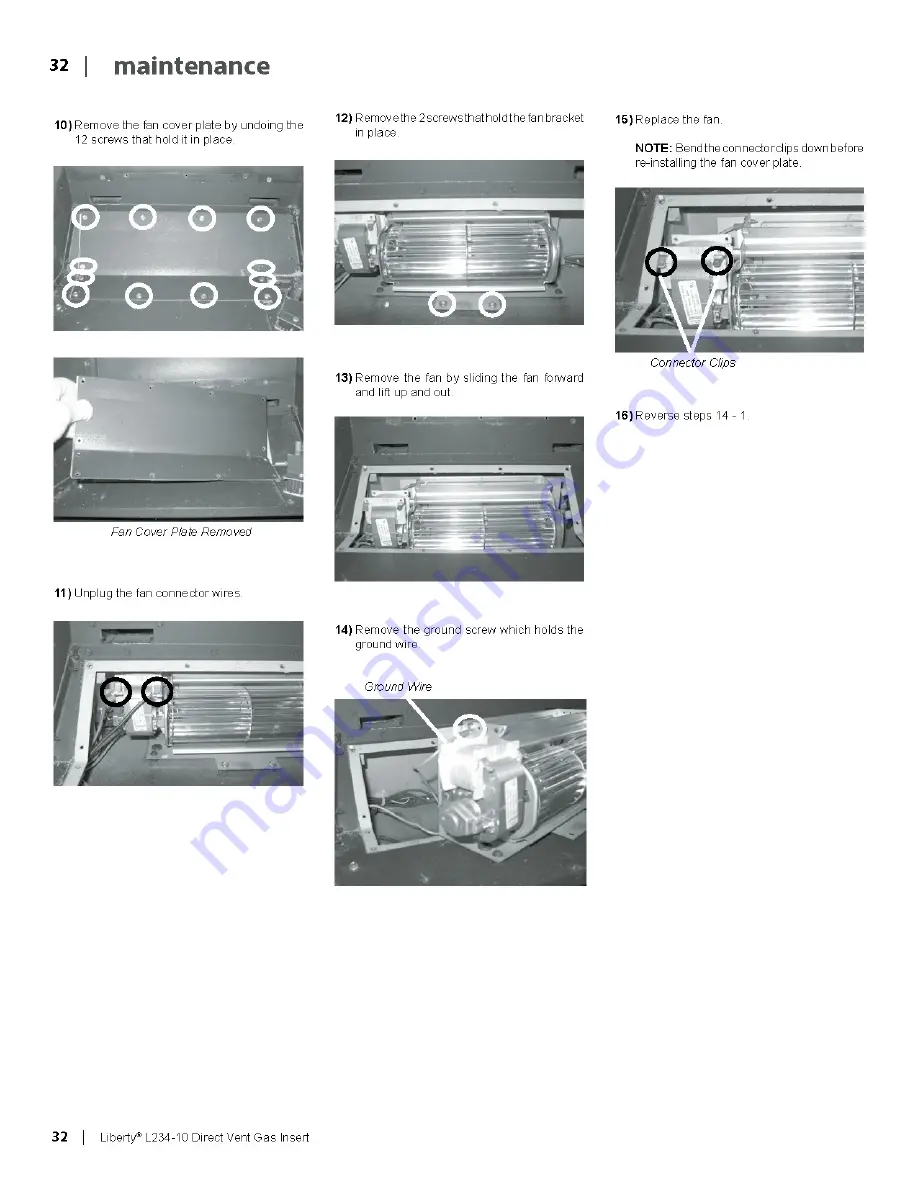 Malm Fireplaces 34 Zircon Direct Vent Assembly And Installation Instructions Manual Download Page 48