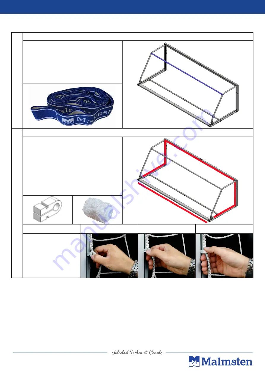 Malmsten MULTI PRO Junior Assembly Instructions Manual Download Page 10