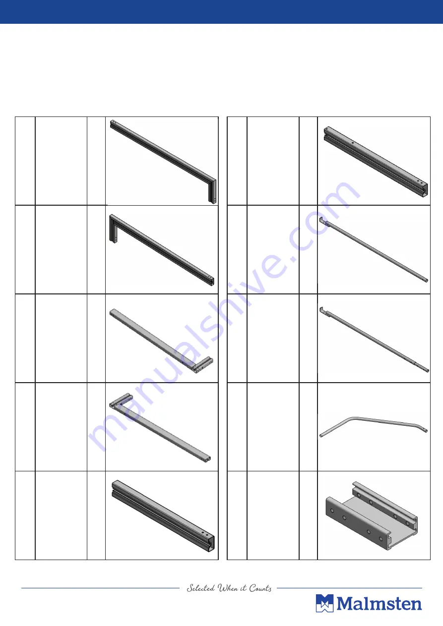 Malmsten MULTI PRO Assembly Instructions Manual Download Page 2