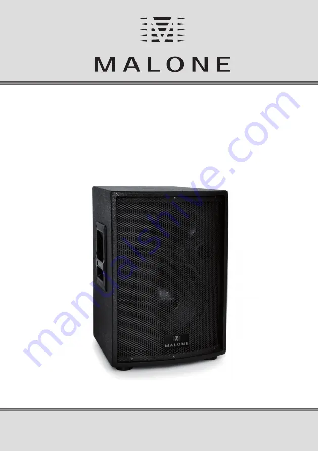 Malone 10003760 Manual Download Page 1