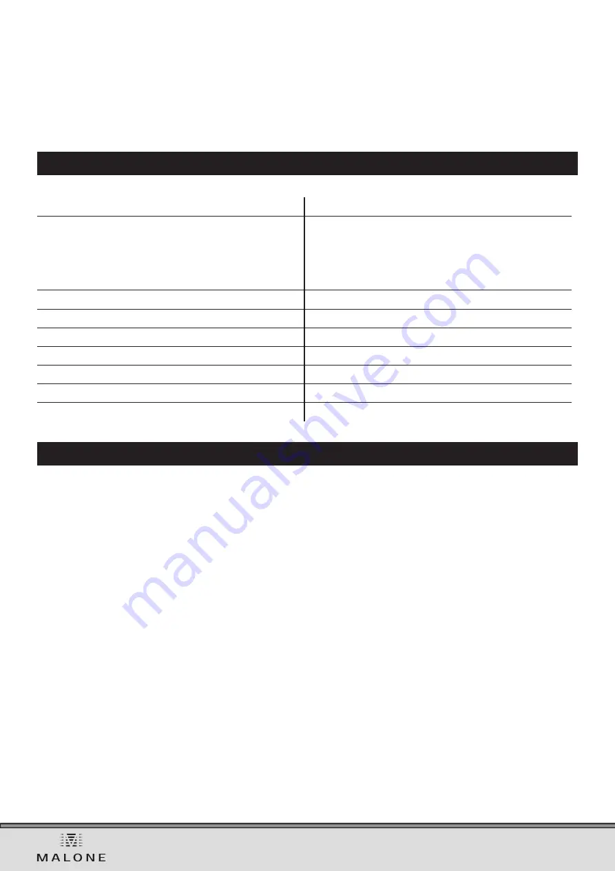 Malone PV-EV-12A Manual Download Page 11