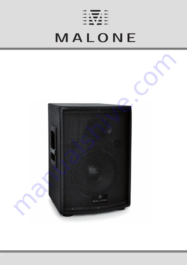 Malone PW-15A-T Manual Download Page 1