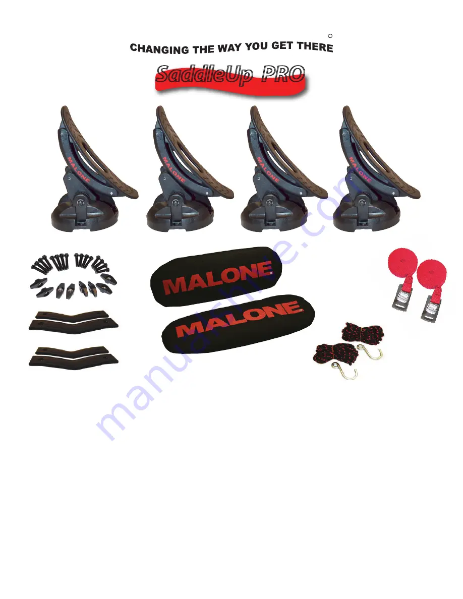 Malone SaddleUp PRO MPG110 Installation & Loading Instructions Download Page 1