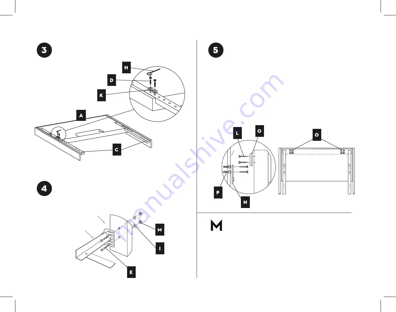 Malouf BLACKWELL Assembly Instructions Download Page 2