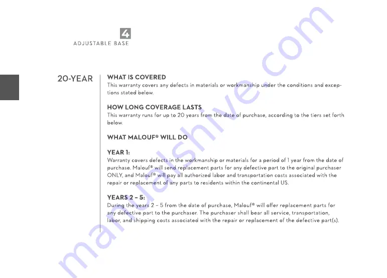 Malouf Structures POWER-FLEX 4 Owner'S Manual Download Page 41