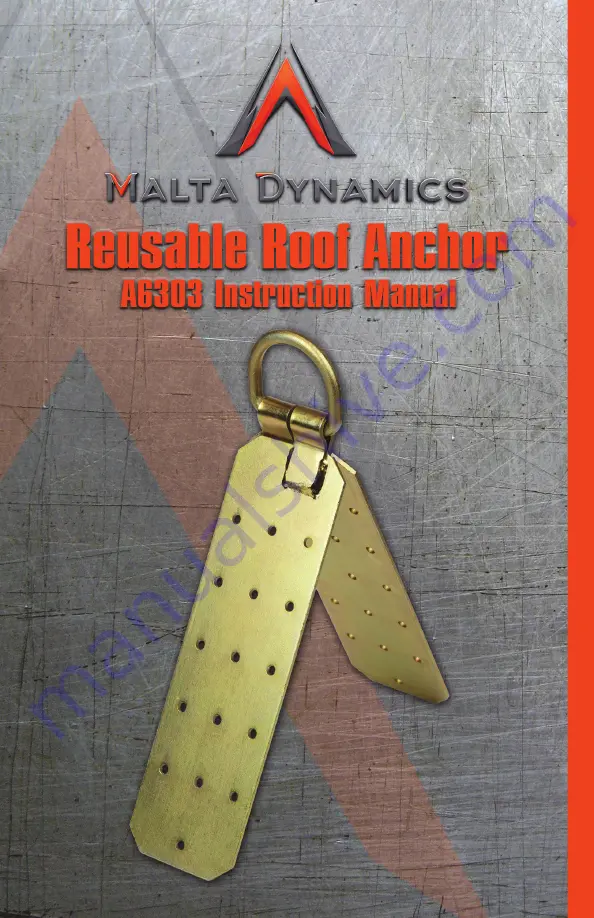 Malta Dynamics A6303 Instruction Manual Download Page 1