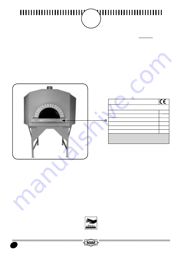 MAM FL110 Instructions For The Use And Maintenance Download Page 11