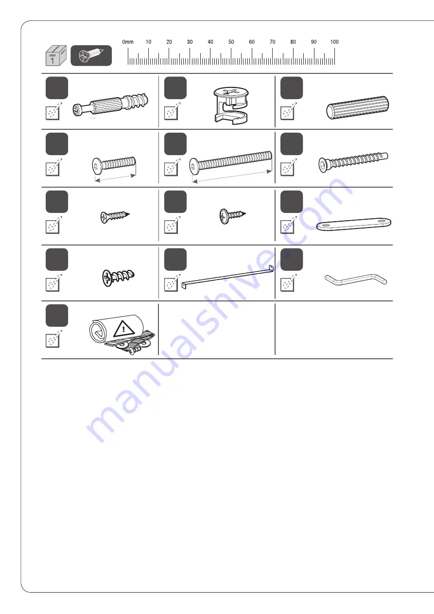 Mamas & Papas Lawson Dresser Assembly Instructions Manual Download Page 6