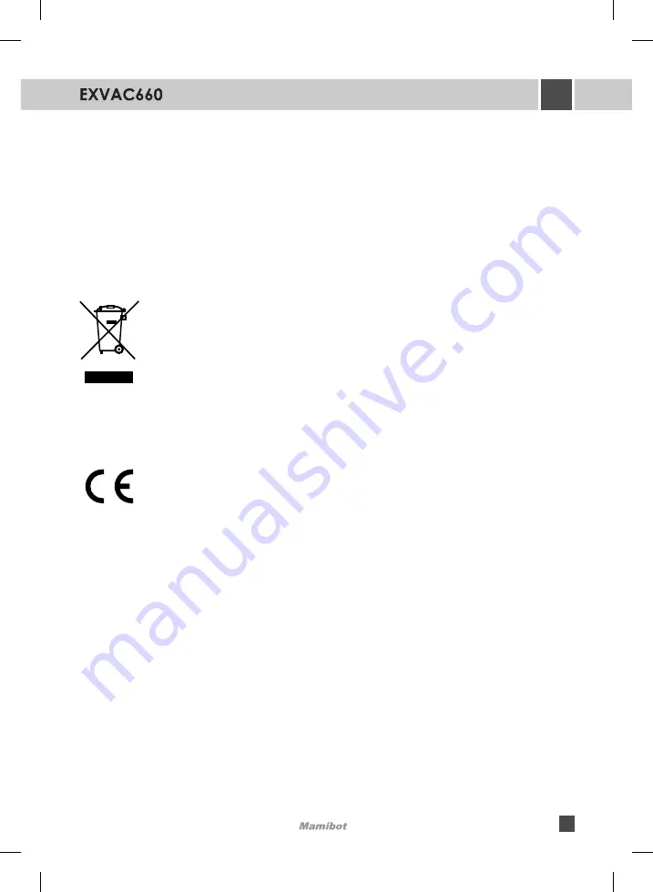 mamibot EXVAC660 Platinum User Manual Download Page 17