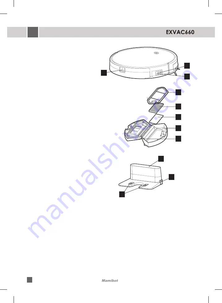 mamibot EXVAC660 Platinum Скачать руководство пользователя страница 70