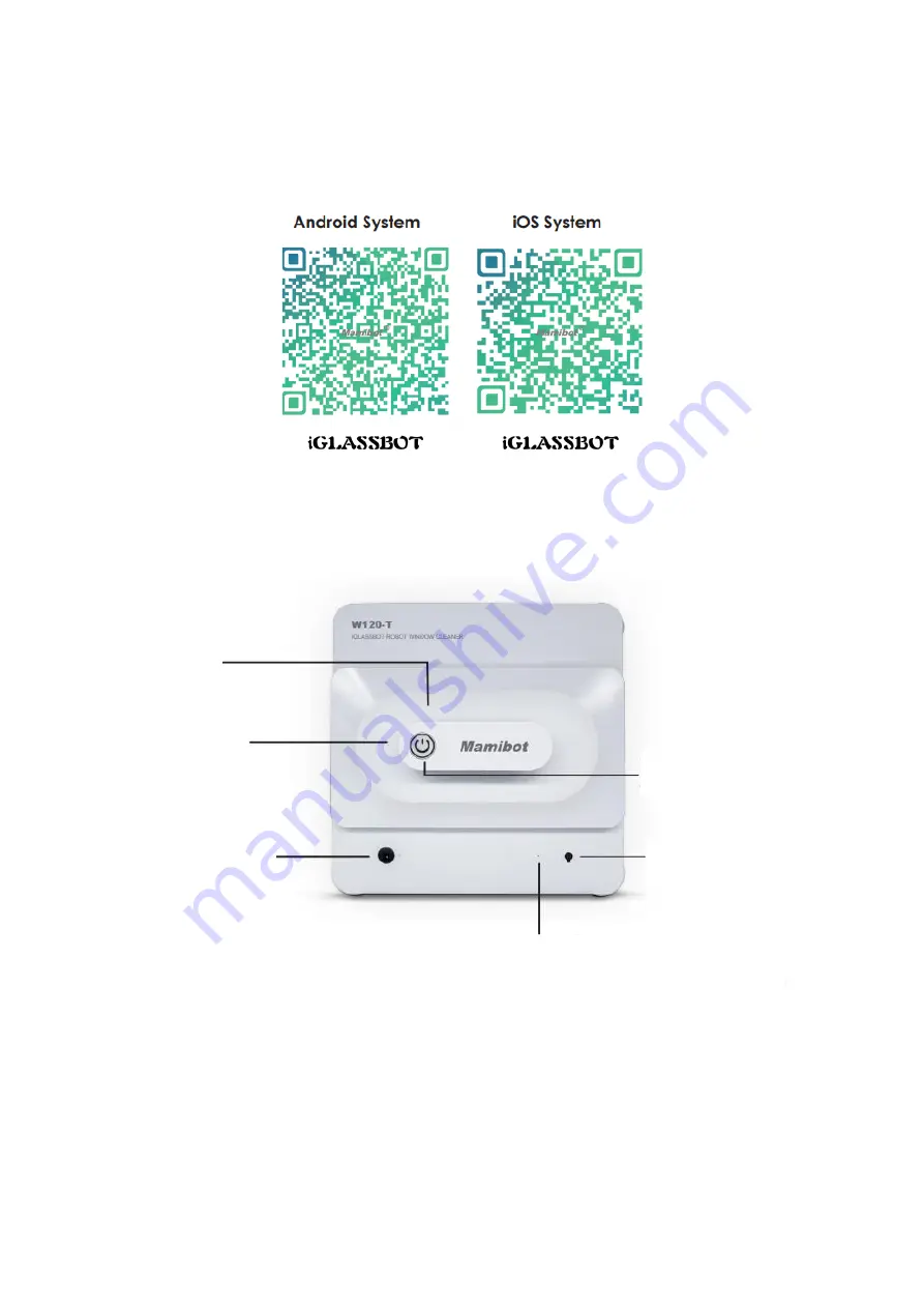 mamibot iGLASSBOT W120-T User Manual Download Page 50