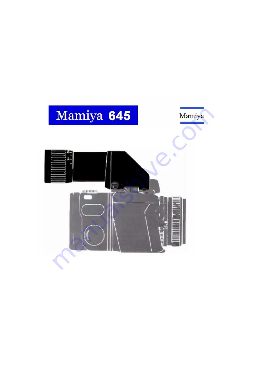 Mamiya FK402 Скачать руководство пользователя страница 1