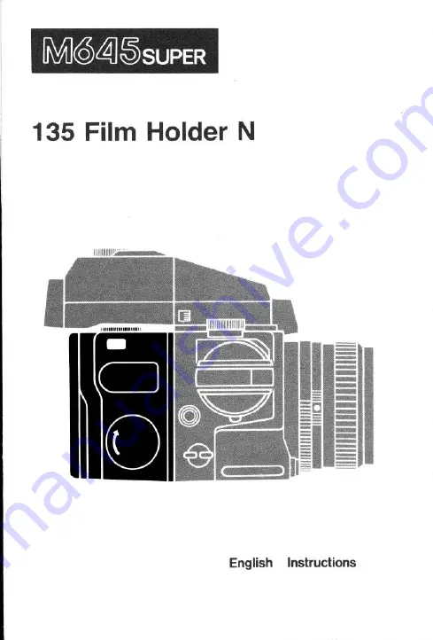 Mamiya M645super Скачать руководство пользователя страница 1