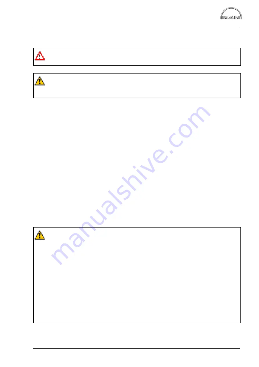 Man D 0836 LE 401 Operating Instructions Manual Download Page 23