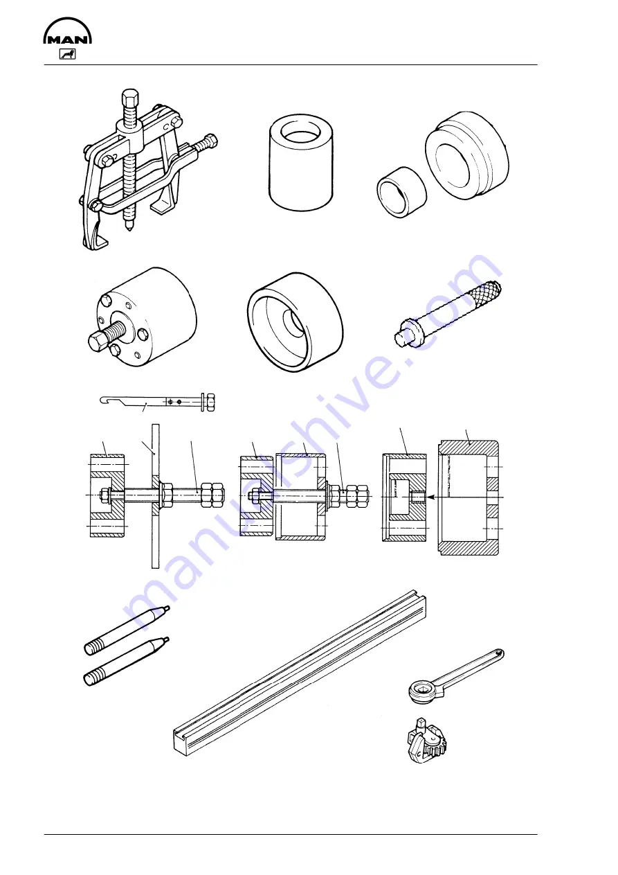 Man D 2866 LUE 602 Repair Manual Download Page 160