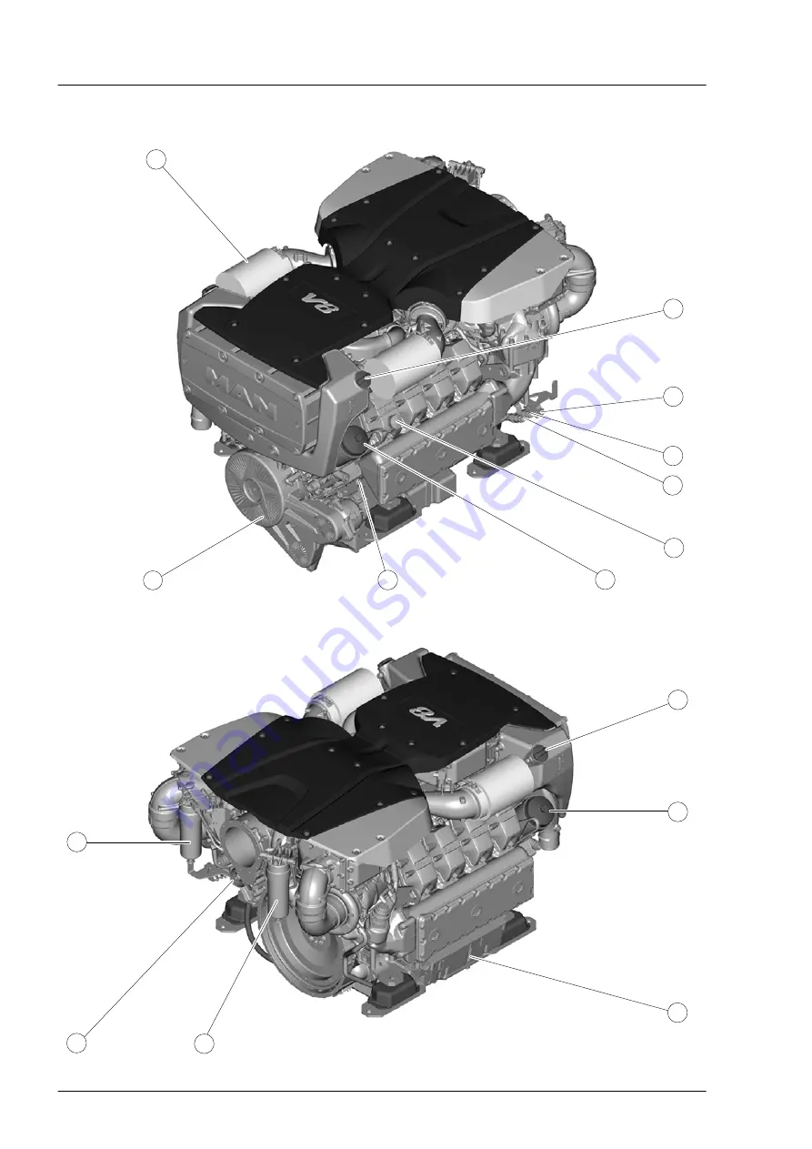 Man D2862 LE423 Скачать руководство пользователя страница 14