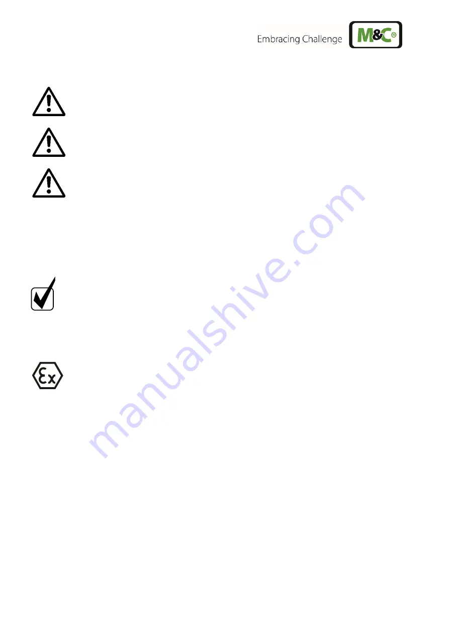 M&C HEX5.0-1.08 Instruction Manual Download Page 6