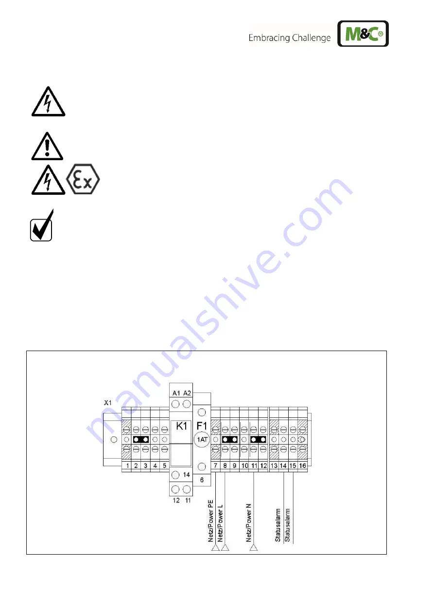 M&C HEX5.0-1.08 Instruction Manual Download Page 14