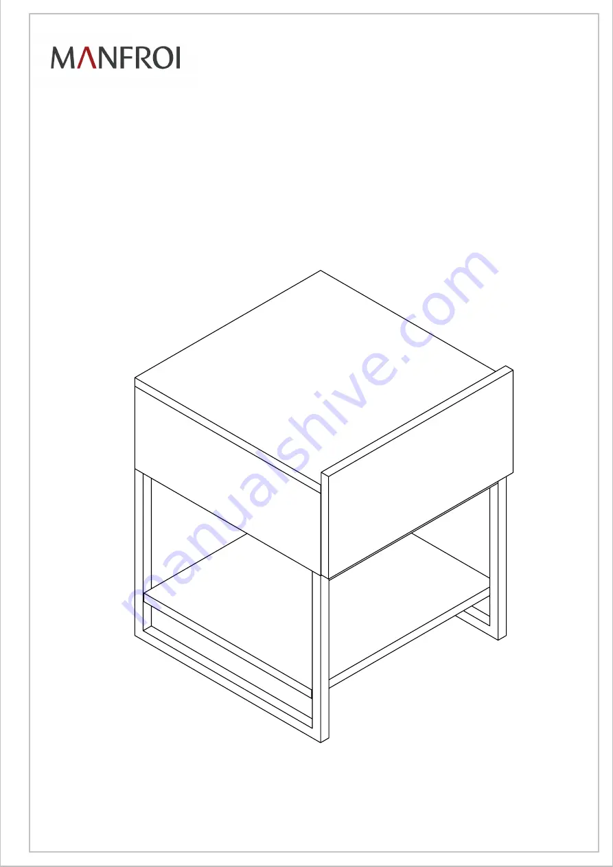 Manfroi Hover 700002 Assembly Instructions Download Page 1